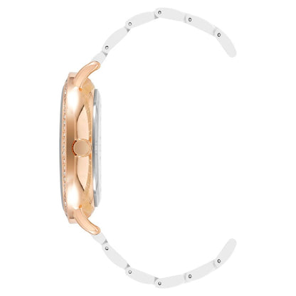 Juicy Couture – Weiße Metalluhr