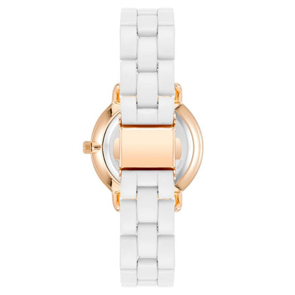 Juicy Couture – Weiße Metalluhr