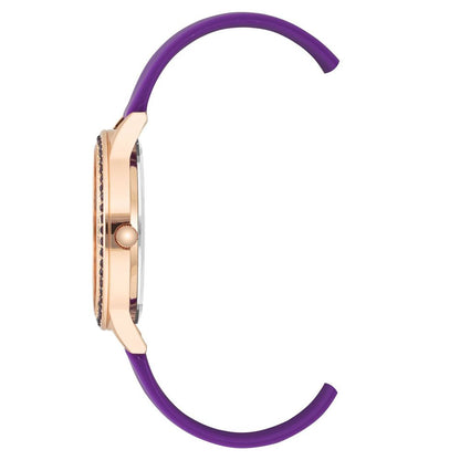 Juicy Couture – Lilafarbene Synthetikuhr