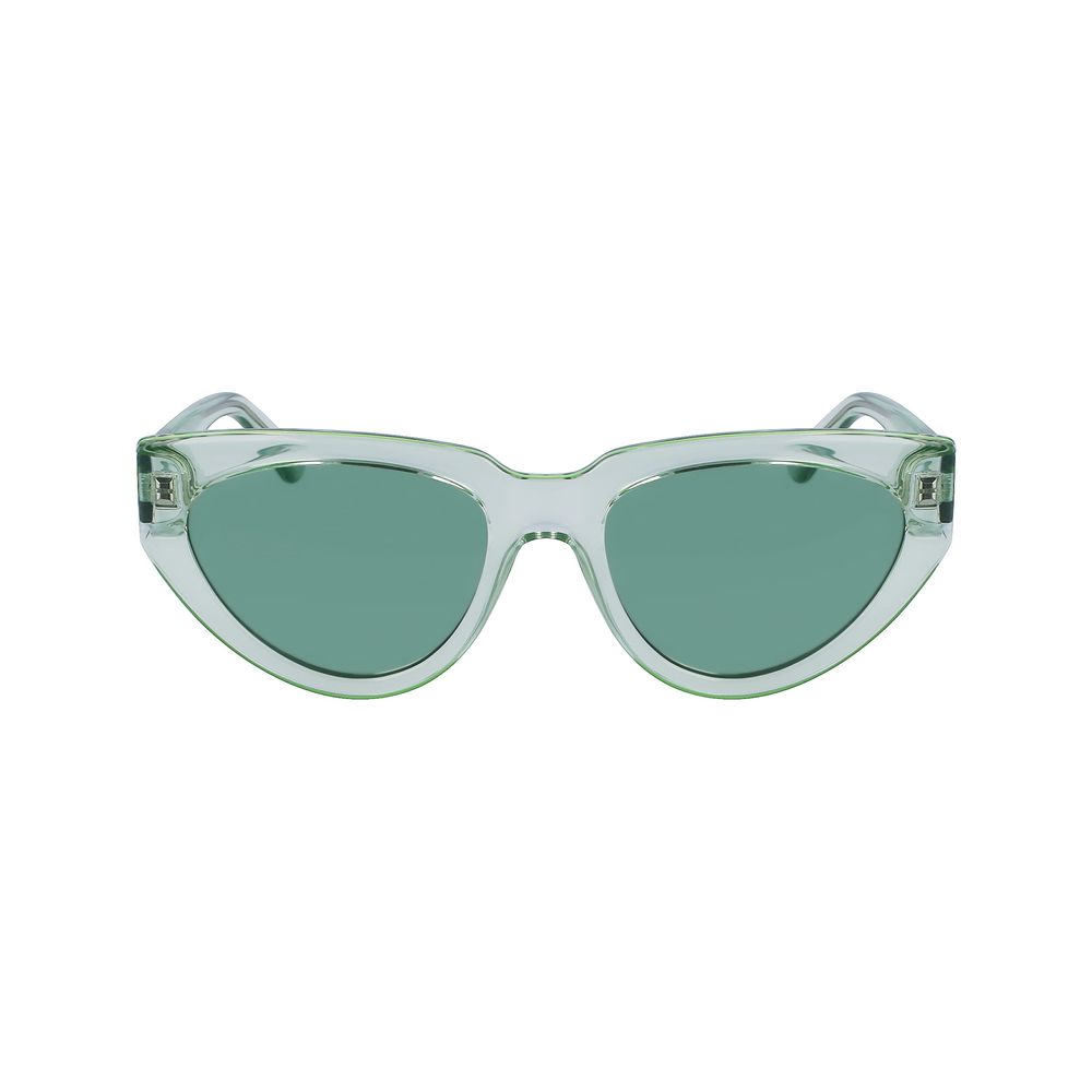 Karl Lagerfeld – Grüne Sonnenbrille mit Spritzguss