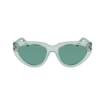 Karl Lagerfeld – Grüne Sonnenbrille mit Spritzguss