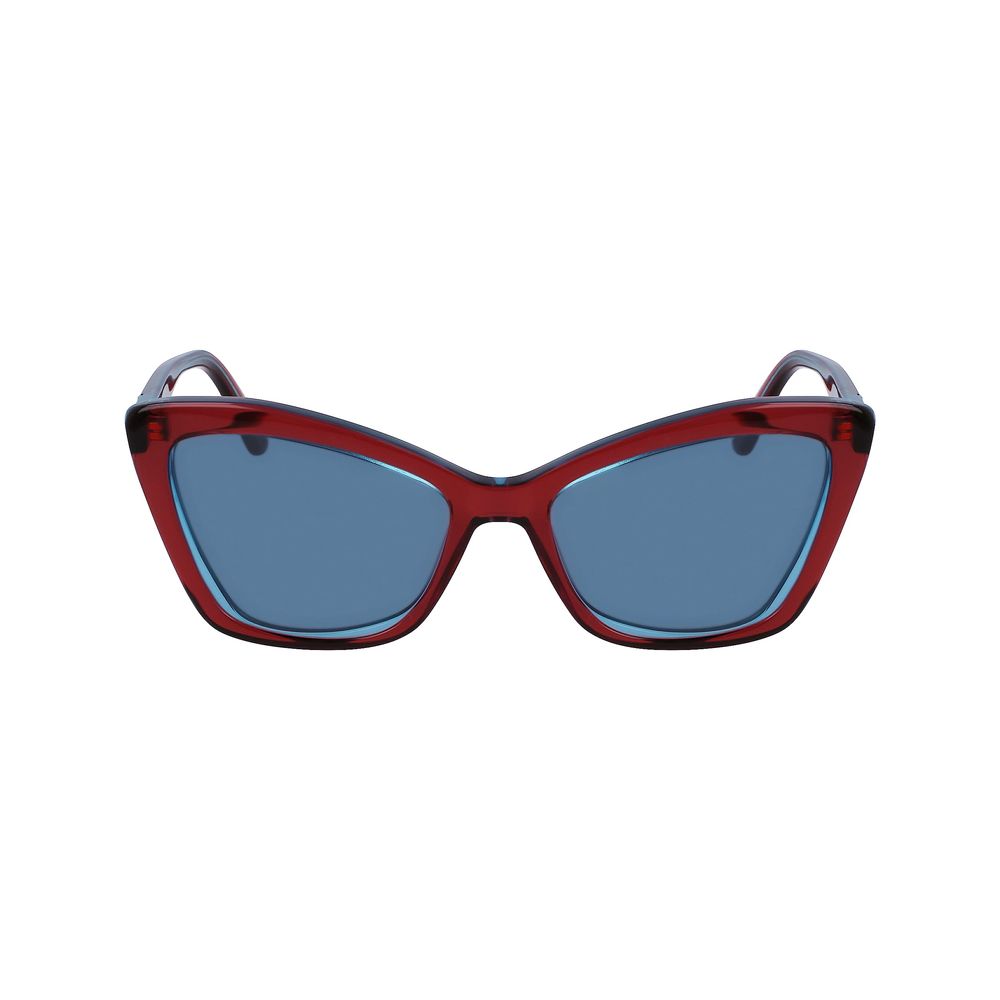 Karl Lagerfeld – Rote Acetat-Sonnenbrille