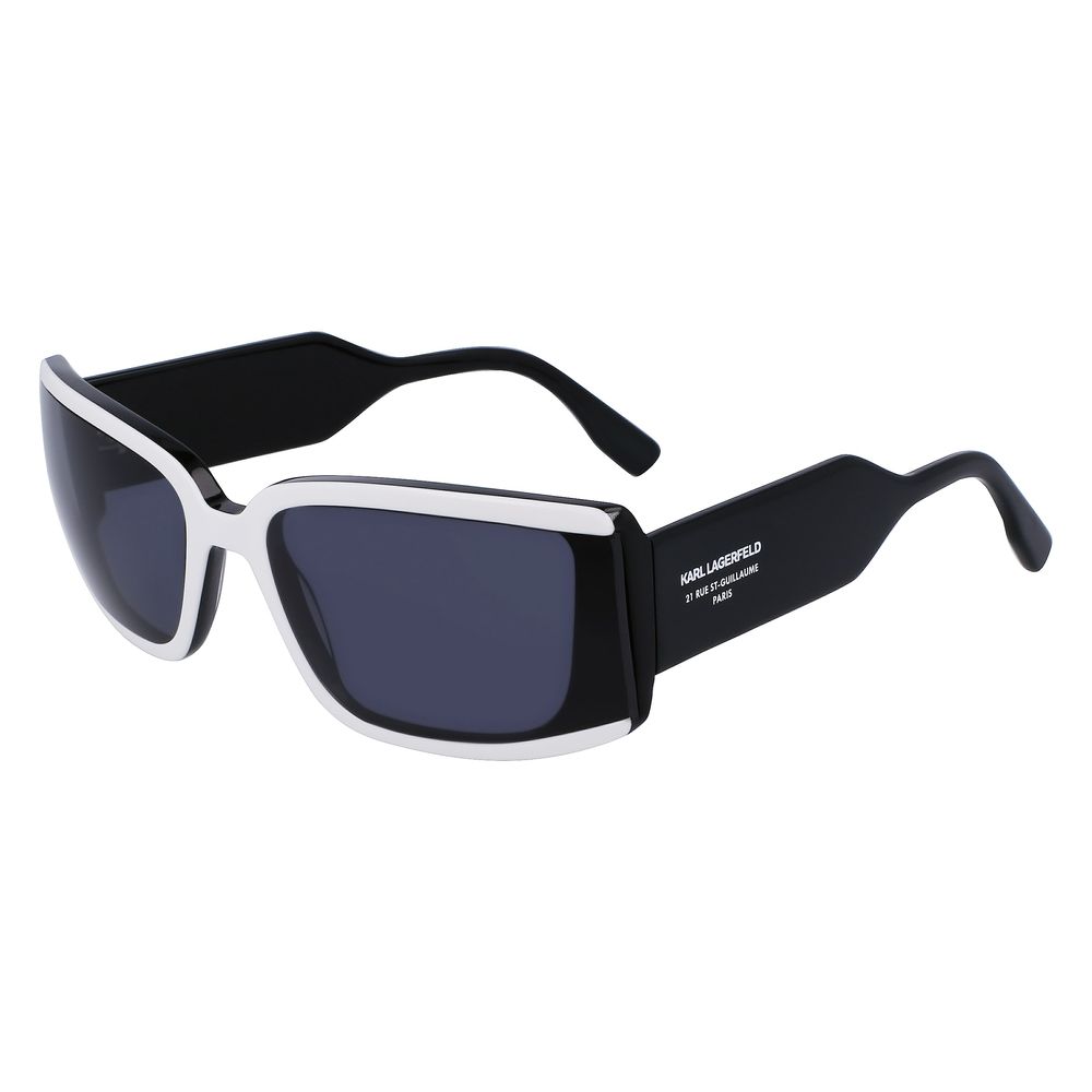 Karl Lagerfeld – Schwarze Acetat-Sonnenbrille