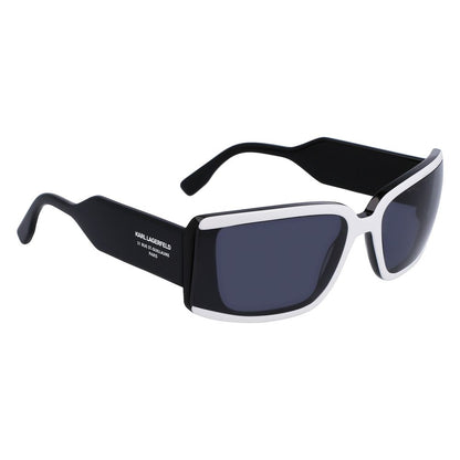 Karl Lagerfeld – Schwarze Acetat-Sonnenbrille