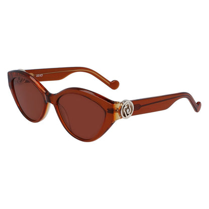 Liu Jo – Braune Acetat-Sonnenbrille