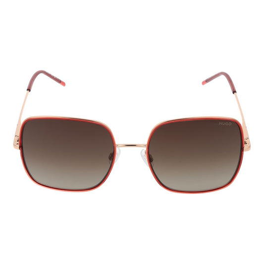 Hugo Boss Rote Damen-Sonnenbrille