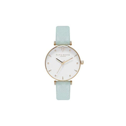Olivia Burton Grüne Kunstlederuhr