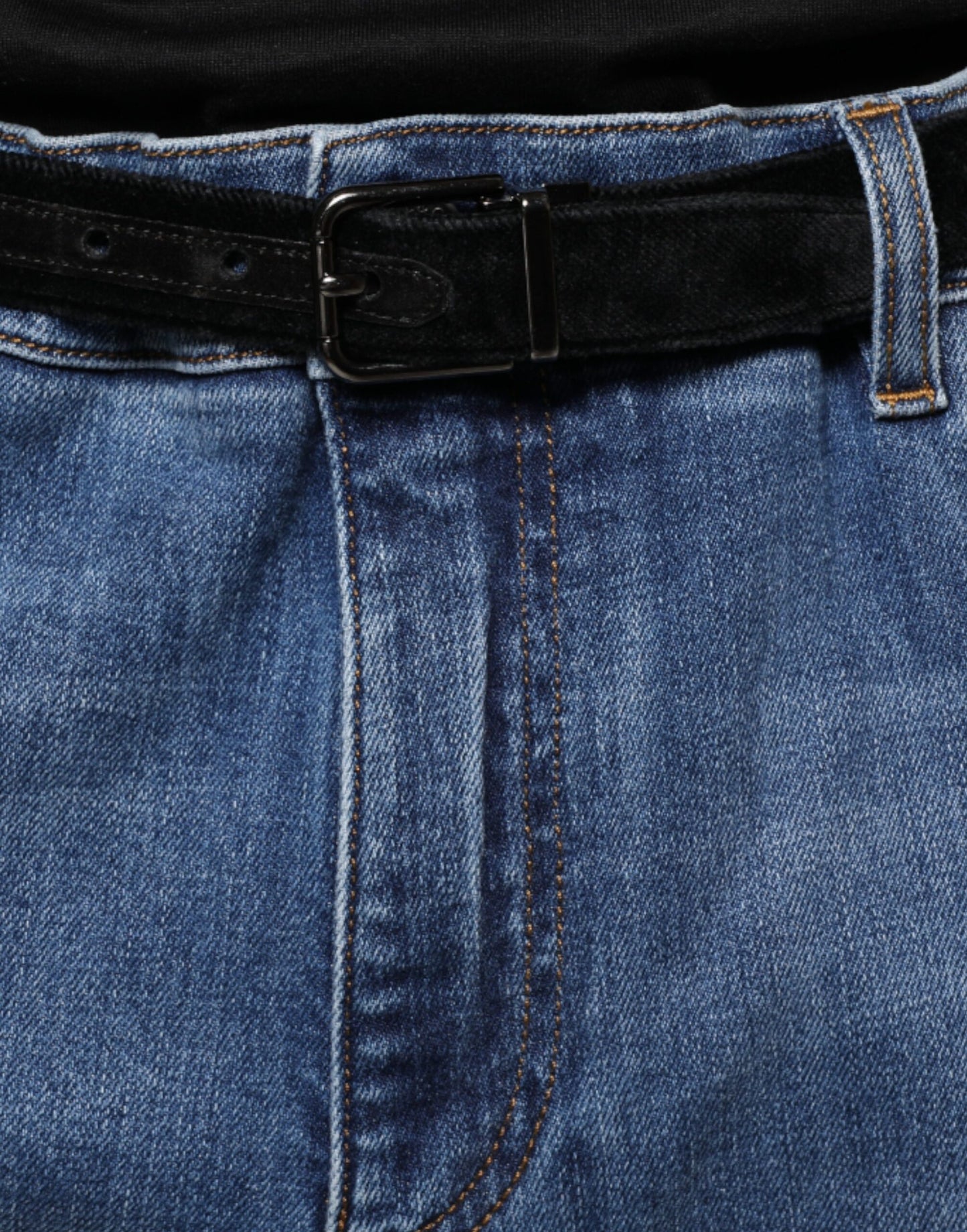 Dolce &amp; Gabbana Blaue verwaschene Stretch-Jeans aus Baumwolle für Herren