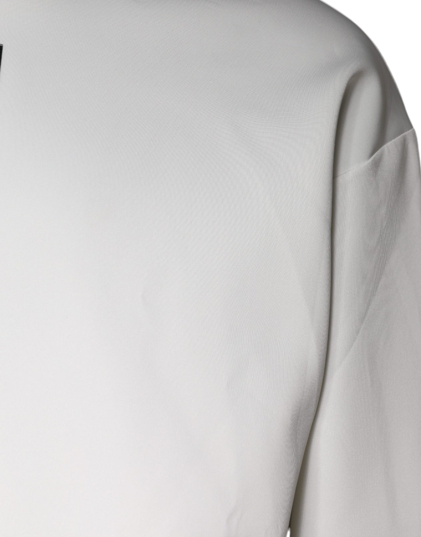 Dolce &amp; Gabbana Weißer D&amp;G Logo Kapuzenpullover für Herren