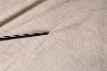 Dolce &amp; Gabbana Beige Kaschmir-Strickpullover mit Kragen