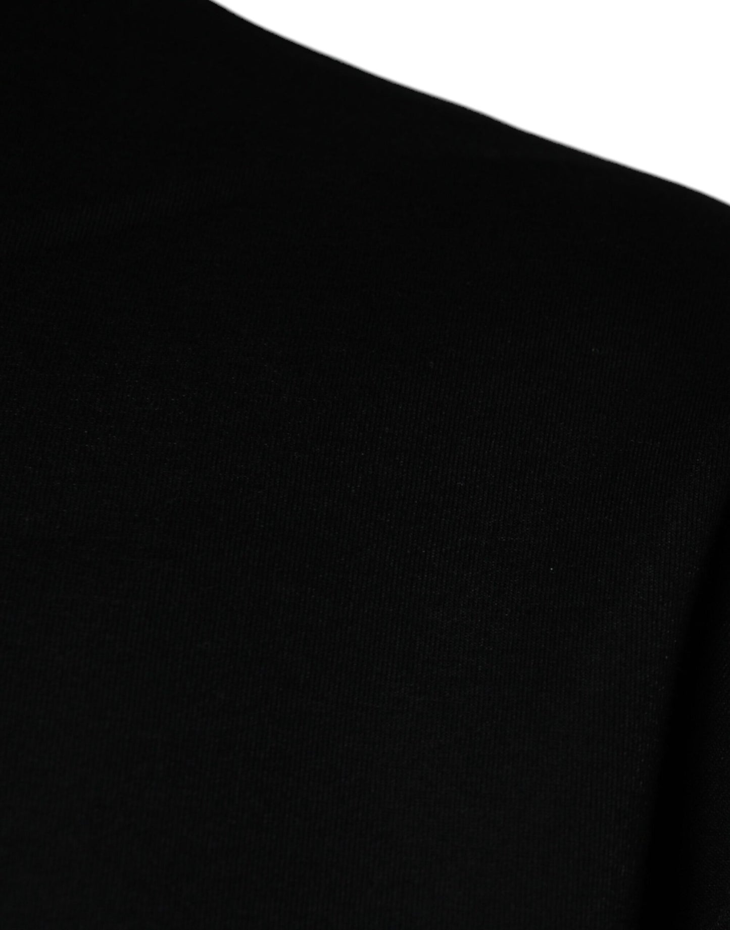 Dolce &amp; Gabbana Schwarzer DG Logo Baumwoll-Sweatshirt für Herren