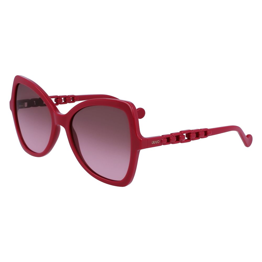 Liu Jo – Rosa Sonnenbrille mit Bio-Injektion