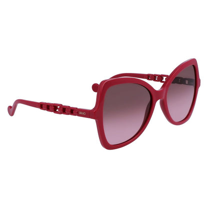 Liu Jo – Rosa Sonnenbrille mit Bio-Injektion