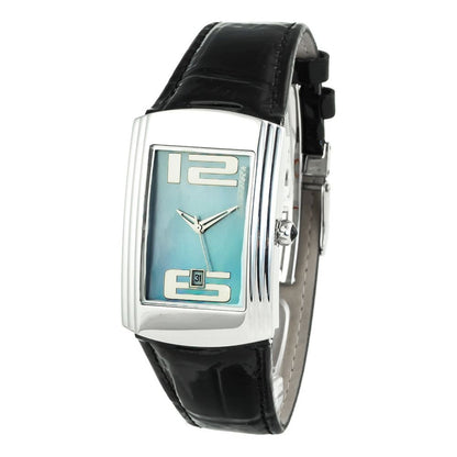 Chronotech Silver Stainless Steel Dress Watch