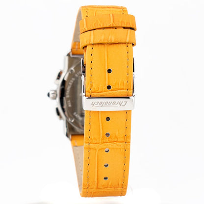 Chronotech Orange Lederuhr
