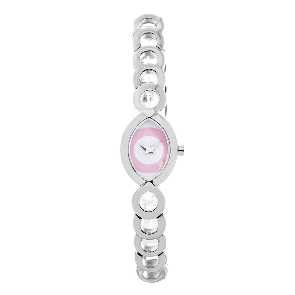 Chronotech Silver Stainless Steel Dress Watch