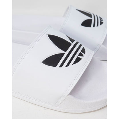 Adidas – Weiße Polyester-Slipper