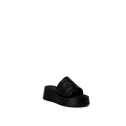 Furla – Schwarze Lederslipper