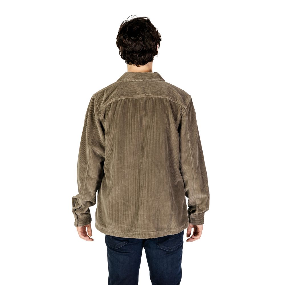 Calvin Klein Jeans Beiges Baumwollhemd