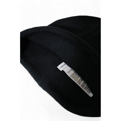 Calvin Klein – Schwarze Baseballkappe aus recyceltem Polyester