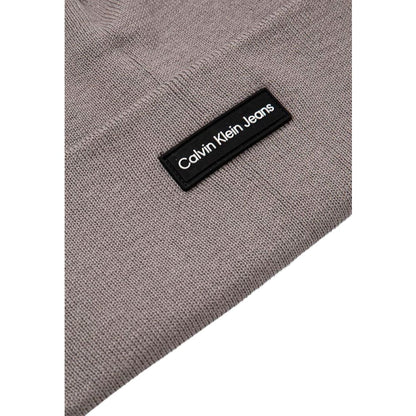 Calvin Klein Jeans – Baseballmütze aus recyceltem Polyester, Grau