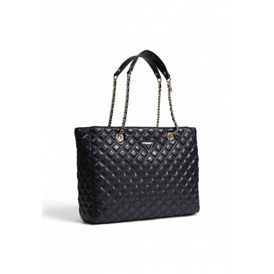 Guess – Schwarze Polyethylen-Handtasche
