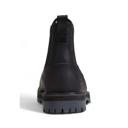 Timberland – Schwarze Nubuklederstiefel