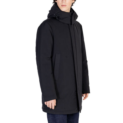 Peuterey Black Polyester Jackets & Coat