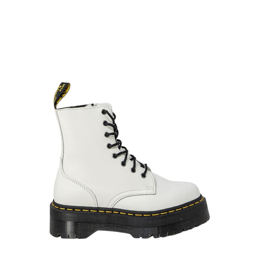 Dr. Martens – Weiße Lederstiefel