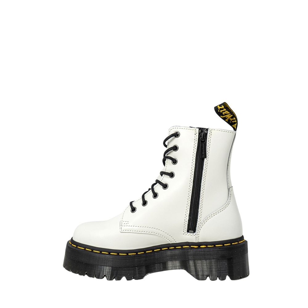 Dr. Martens – Weiße Lederstiefel
