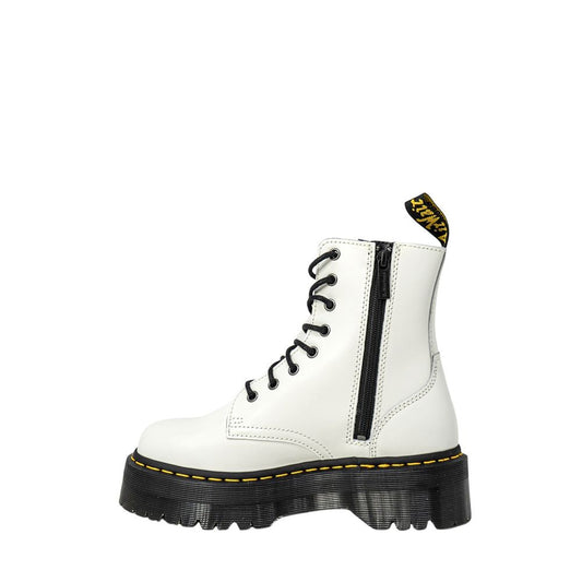 Dr. Martens – Weiße Lederstiefel