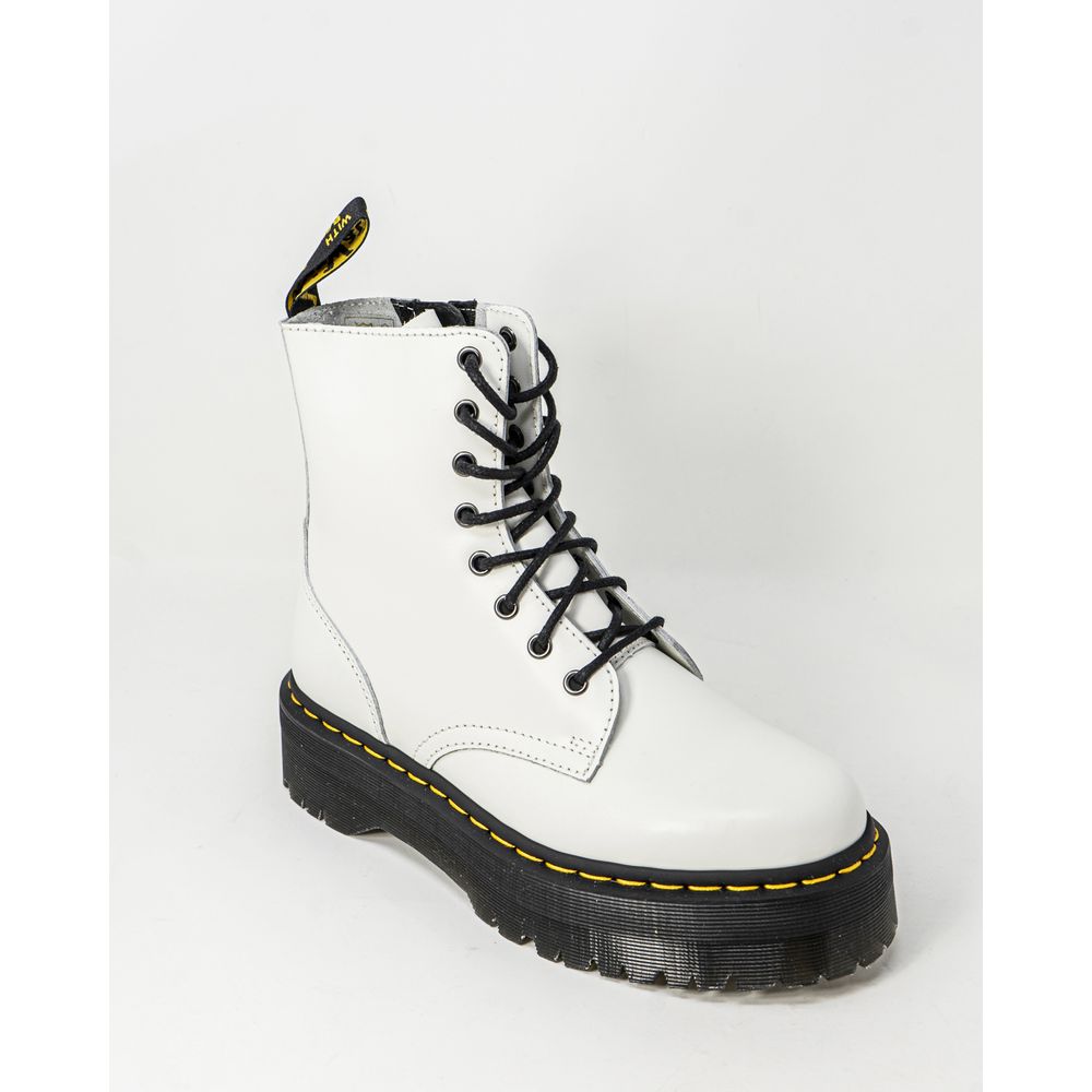 Dr. Martens – Weiße Lederstiefel