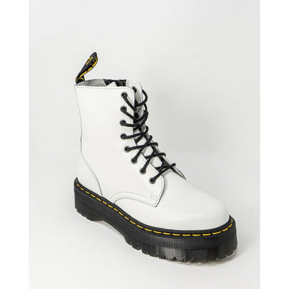 Dr. Martens – Weiße Lederstiefel