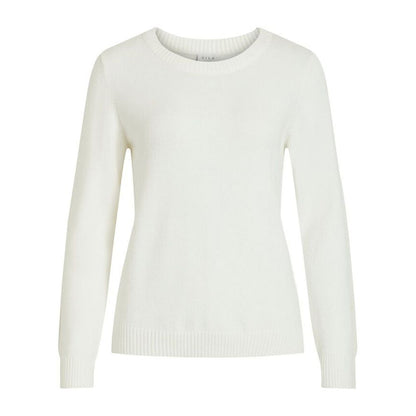 Vila Clothes – Weißer Viskosepullover