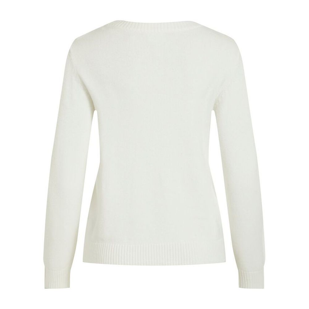 Vila Clothes – Weißer Viskosepullover
