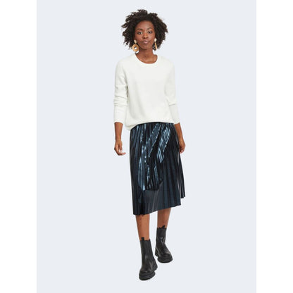 Vila Clothes – Weißer Viskosepullover
