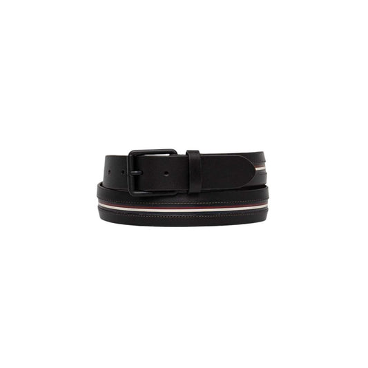 Tommy Hilfiger – Schwarzer Ledergürtel