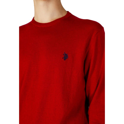 سترة قطنية حمراء من US POLO ASSN