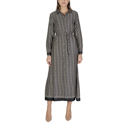 Only Schwarzes, langes Oberteil aus recyceltem Polyester