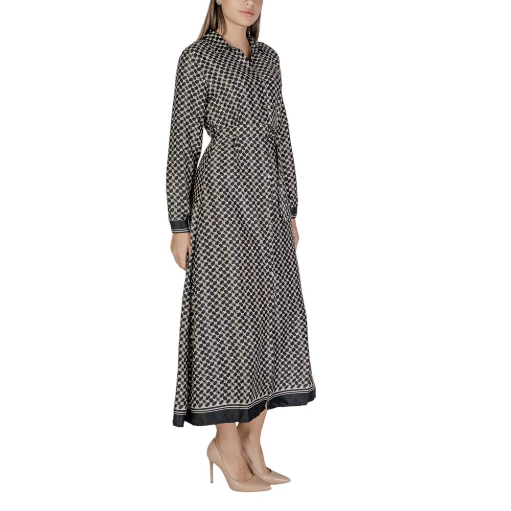 Only Schwarzes, langes Oberteil aus recyceltem Polyester