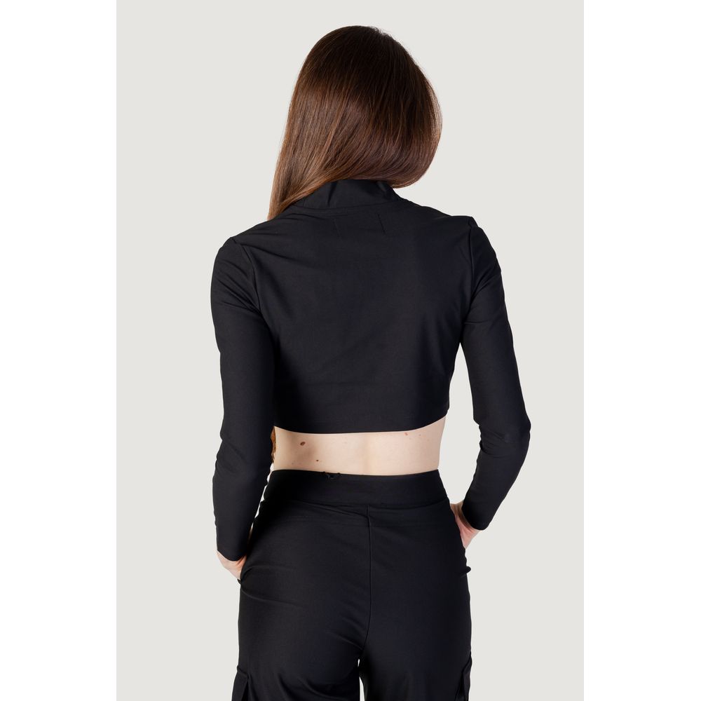 Calvin Klein Jeans – Schwarzes Oberteil aus recyceltem Polyester