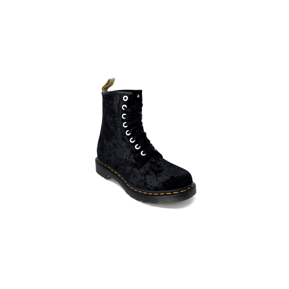 Dr. Martens – Schwarzer Polyesterstiefel