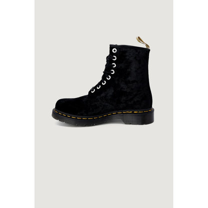 Dr. Martens – Schwarzer Polyesterstiefel