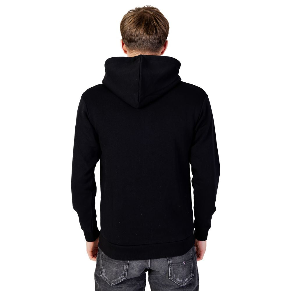 Jack Jones – Schwarzer Polyester-Kapuzenpullover