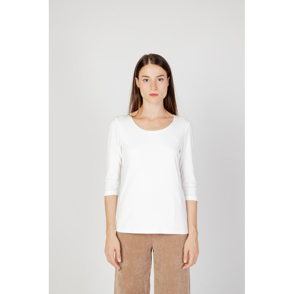 Street One Langarmshirt aus Baumwolle in Creme