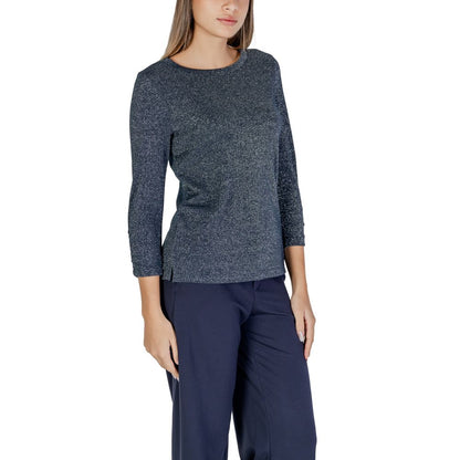 Street One Blaues Polyester-Langarmshirt