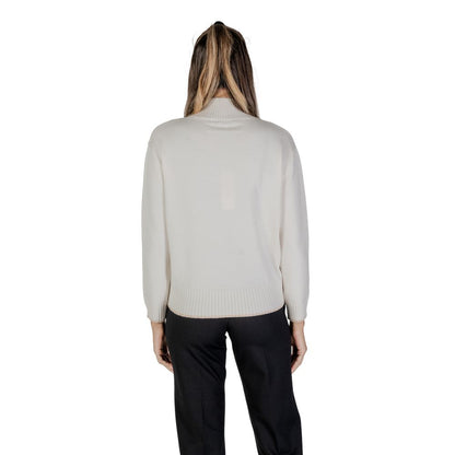 Street One Creme Polyester Pullover