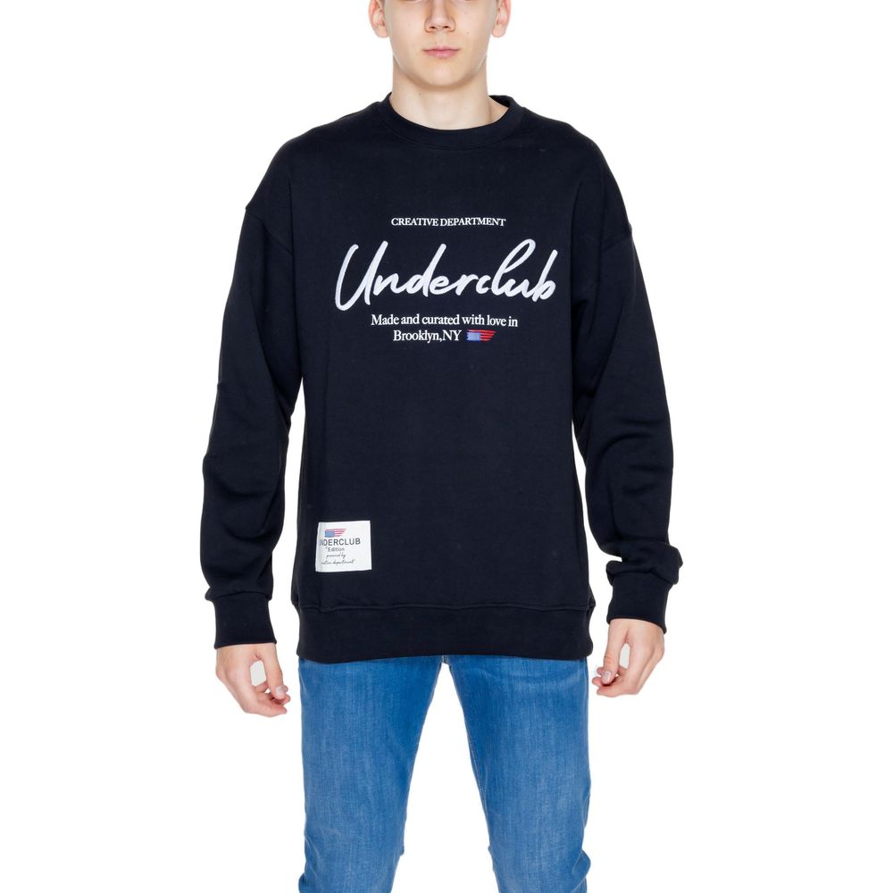 Schwarzes Baumwoll-Sweatshirt von Underclub
