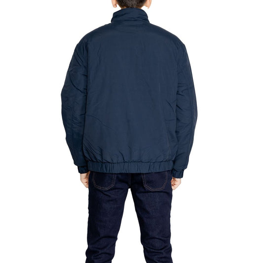 Tommy Hilfiger Jeans Blaue Polyamidjacken und -mäntel