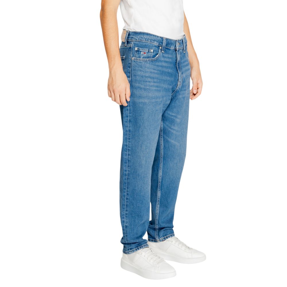 Tommy Hilfiger Jeans – Blaue Slim-Fit-Jeans aus recycelter Baumwolle